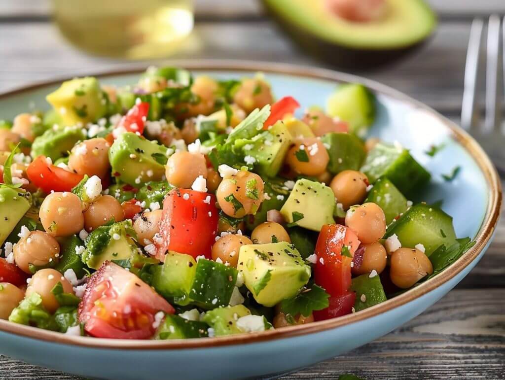 Mediterranean Chickpea Salad